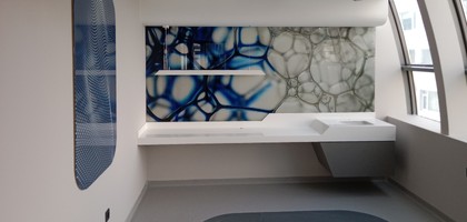 Cosmedica Klinik için tasarlanan cam sistemleri projesi tamamlandı.